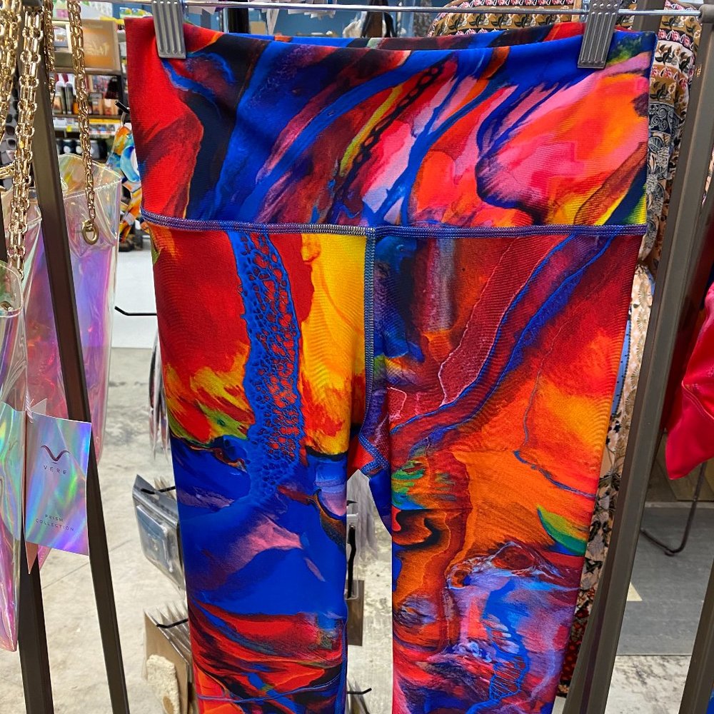 Leggings in "Carnival" by Alana Kay